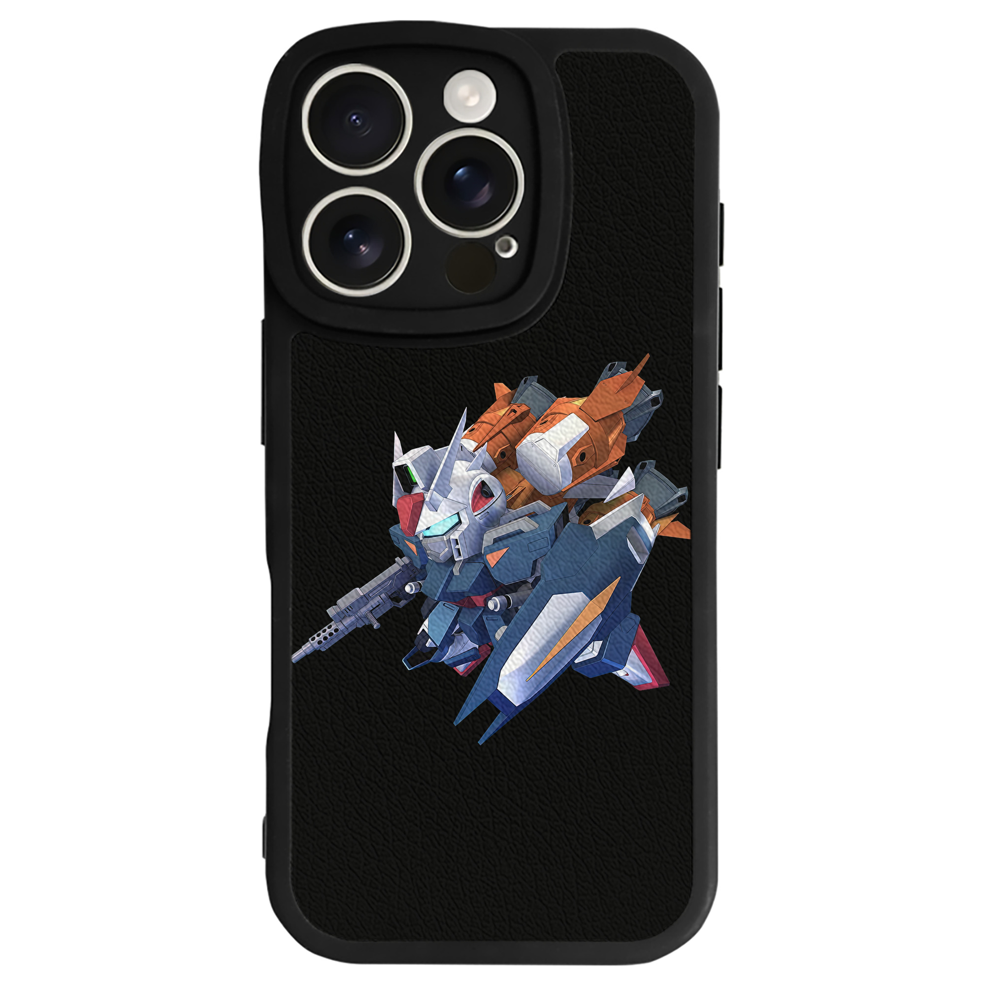 （画像用） 機動戦士ガンダム Mobile Suit Gundam 【iPhone 16シリーズ対応】シリコンスマホケース（レザー調） 材質：シリコン